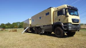 Unicat MD75h MAN TGS 26.540 6x6 mit dem Anhanger WT69 2018 года